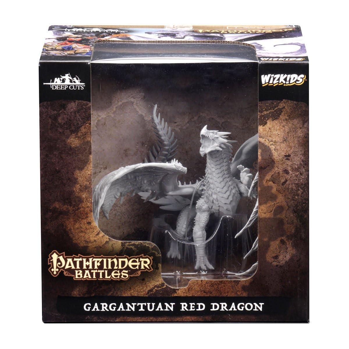 Foto 2 pulgar | Pathfinder en Miniatura De Wizkids Lucha Contra Cortes Profundos y Gigantesco Dragón Rojo - Venta Internacional