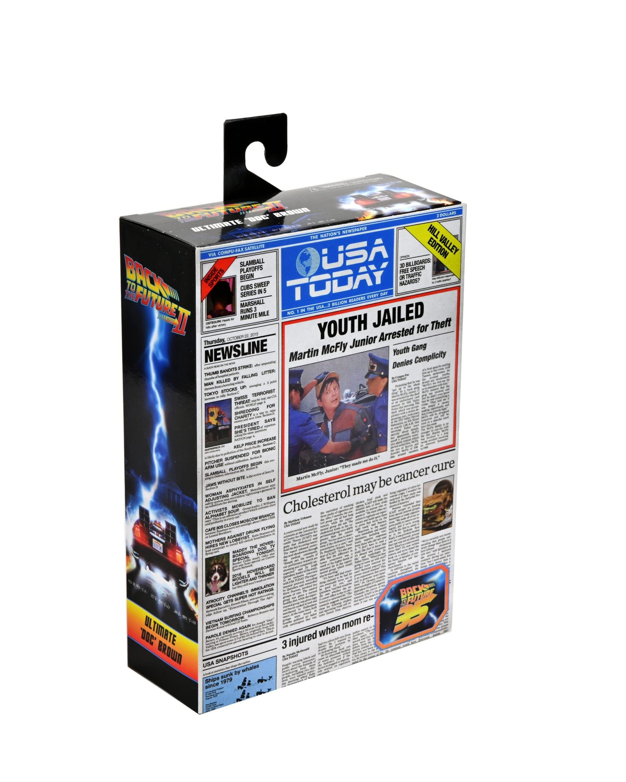 Foto 4 pulgar | Figura de Acción Neca Regreso Al Futuro Ultimate Doc Brown de 18 cm - Venta Internacional