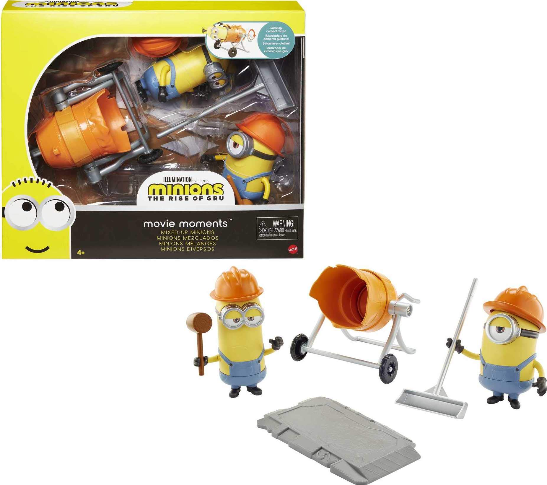 Foto 2 pulgar | Figura de Acción Toy Minions The Rise Of Gru Movie Moments - Venta Internacional