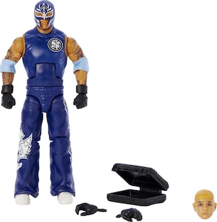 Foto 5 | Figura de Acción Mattel Wwe Rey Mysterio Summerslam Elite - Venta Internacional