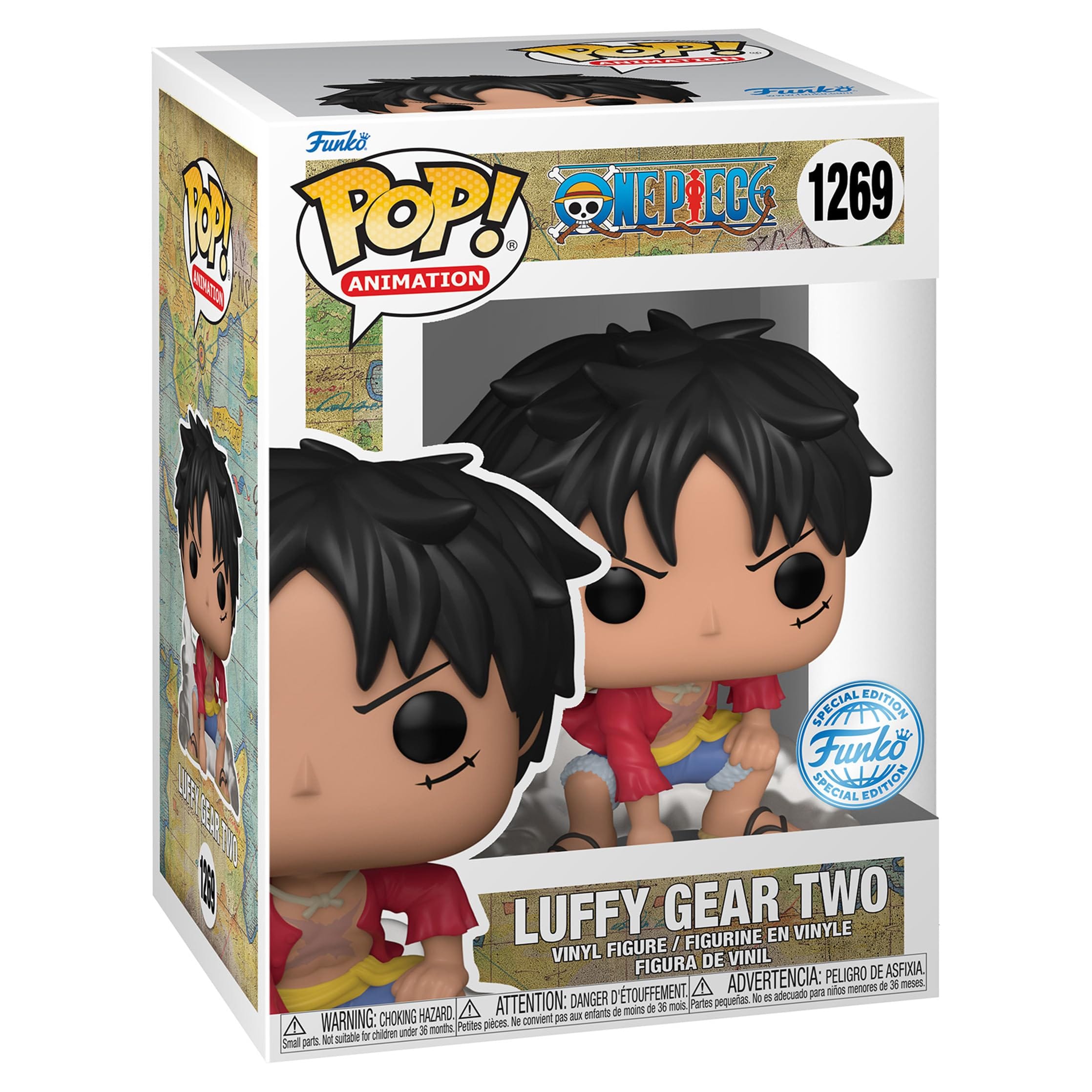 Figura de Vinilo Funko Pop! Animación One Piece Luffy Gear Two - Venta Internacional $967