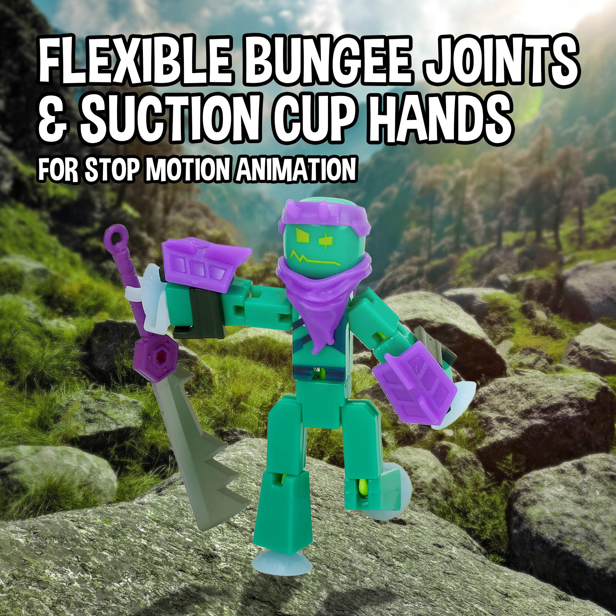 Foto 5 pulgar | Figuras de Acción Coleccionables Zing Stikbot Legendz Series 1 - Venta Internacional