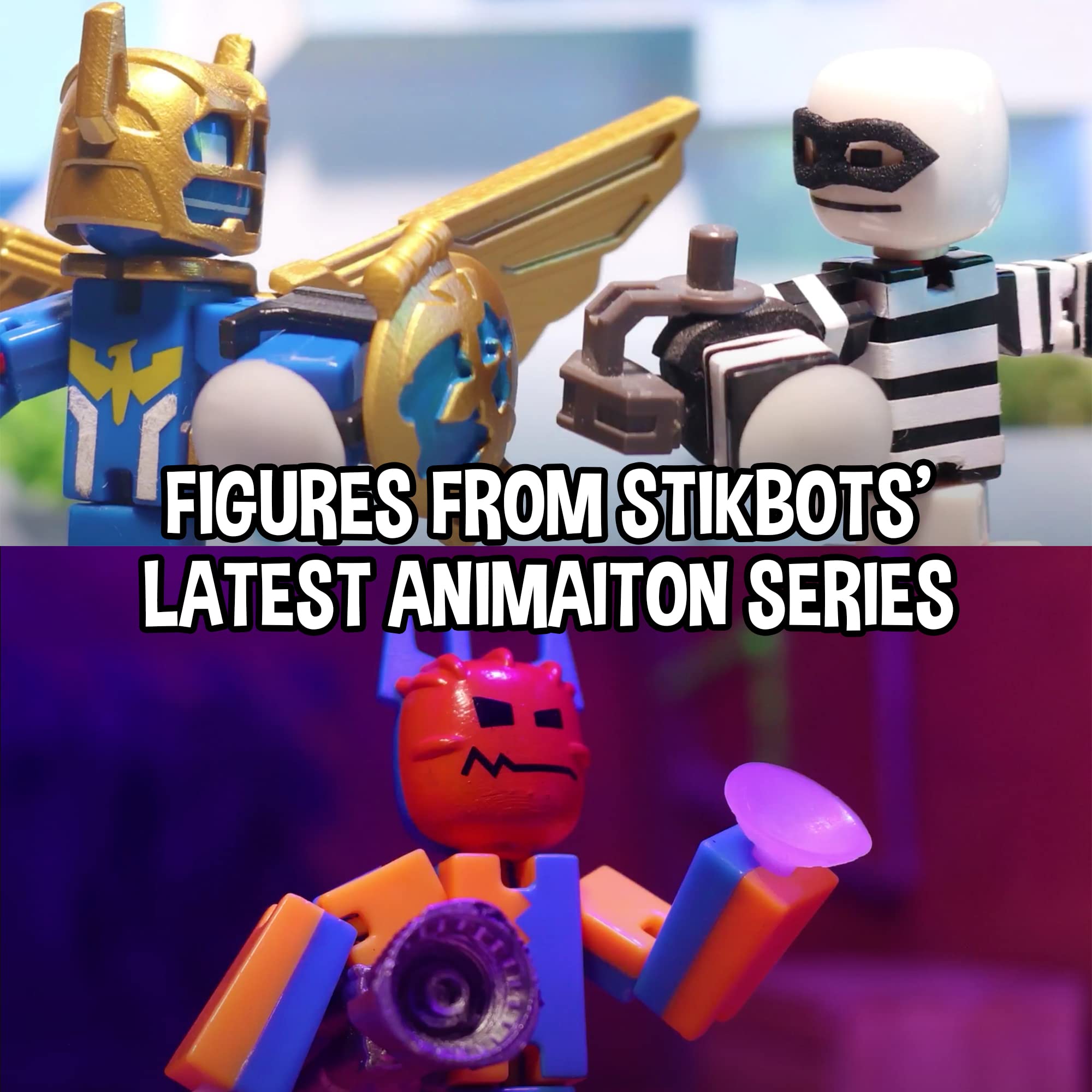 Foto 5 | Figuras de Acción Coleccionables Zing Stikbot Legendz Series 1 - Venta Internacional