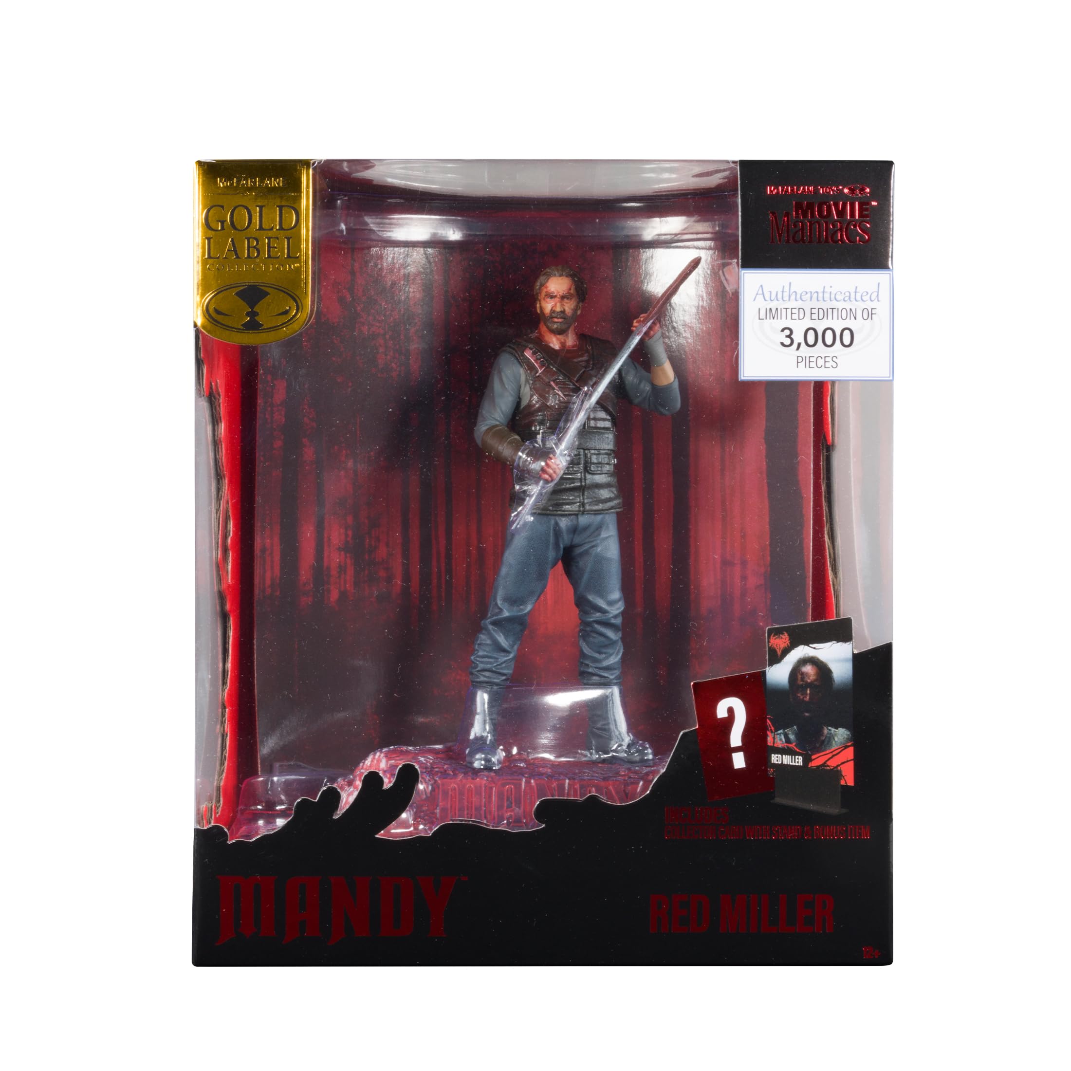 Foto 6 pulgar | Figura de Acción Mcfarlane Toys Movie Maniacs Red Miller - Venta Internacional