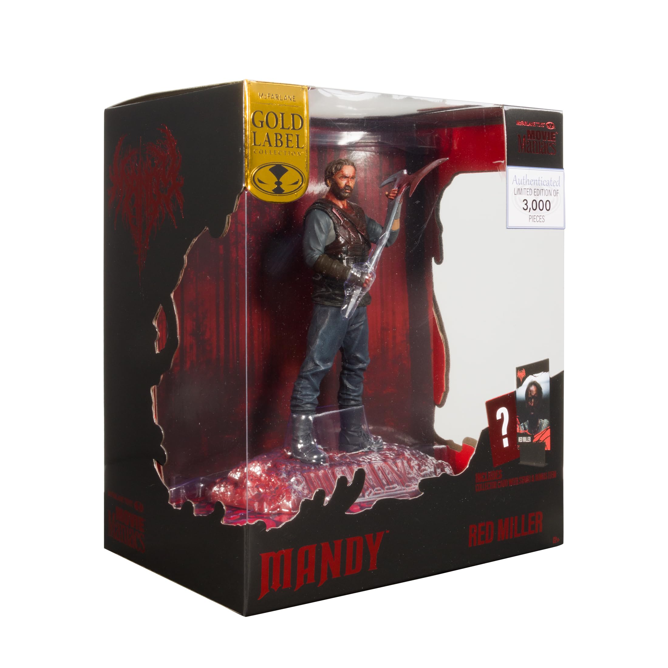 Foto 7 pulgar | Figura de Acción Mcfarlane Toys Movie Maniacs Red Miller - Venta Internacional