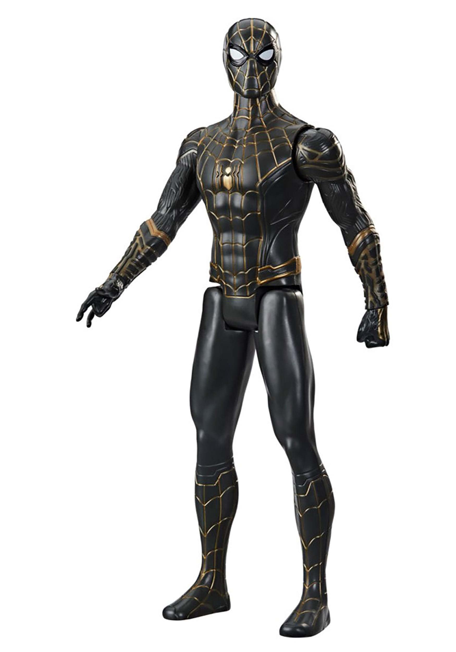 Foto 1 | Figura de Acción Spider-man Marvel Titán Hero 30 cm Negro- Dorado - Venta Internacional