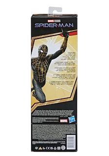 Foto 4 | Figura de Acción Spider-man Marvel Titán Hero 30 cm Negro- Dorado - Venta Internacional