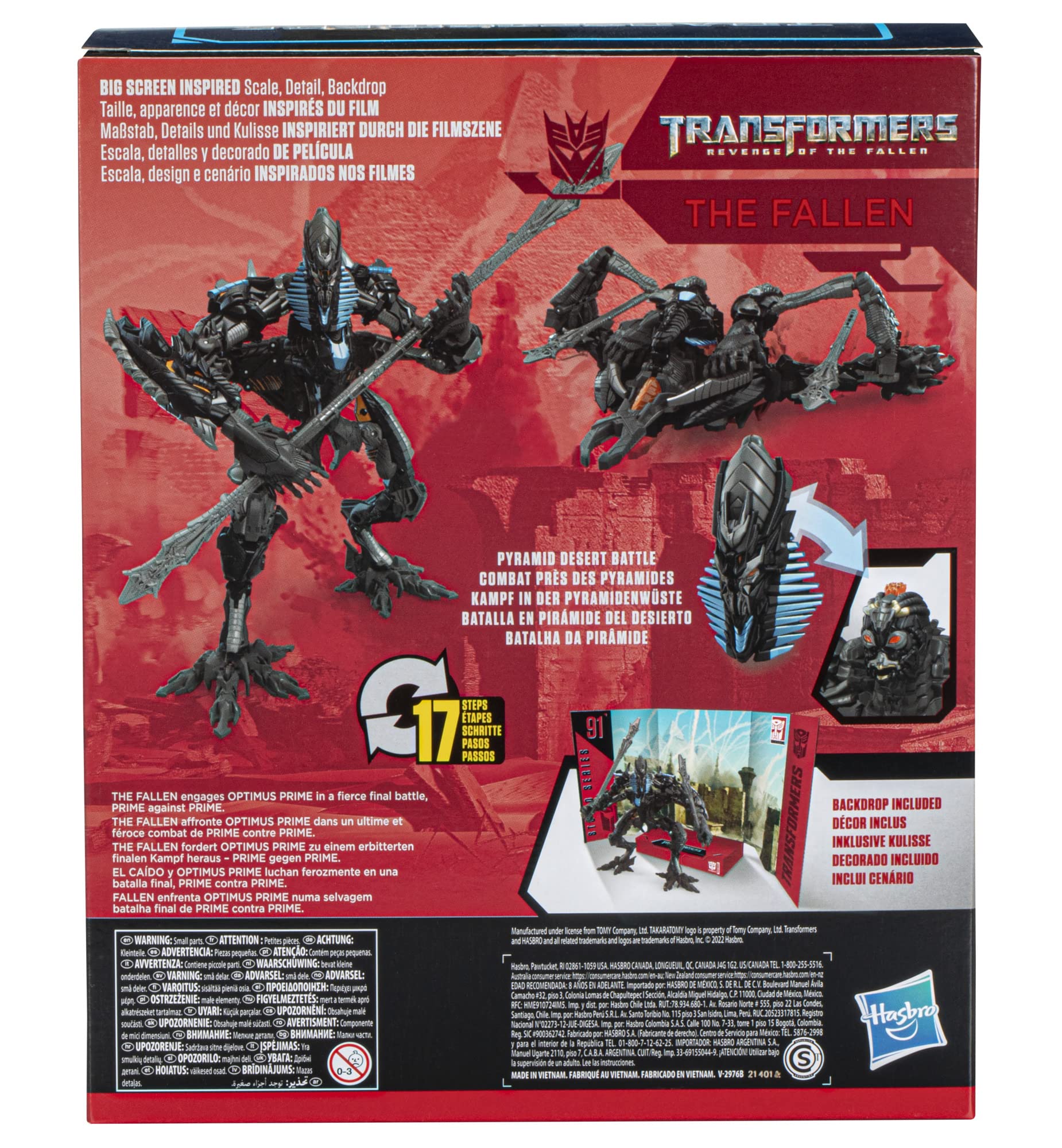 Foto 6 pulgar | Figura De Acción Transformers Studio Series 91 Leader Class - Venta Internacional