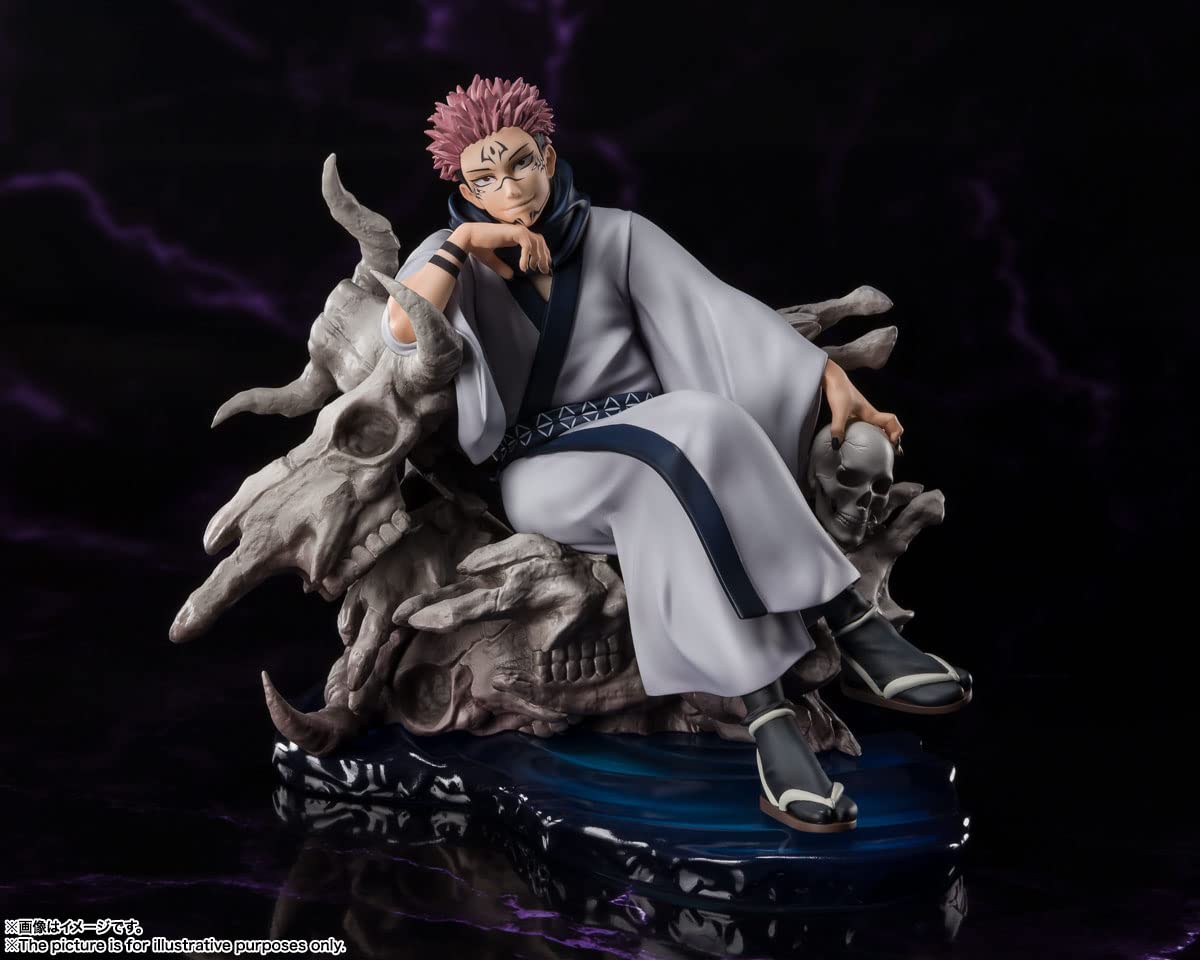 Foto 3 pulgar | Figura de Acción Tamashii Nations Jujutsu Kaisen Sukuna - Venta Internacional