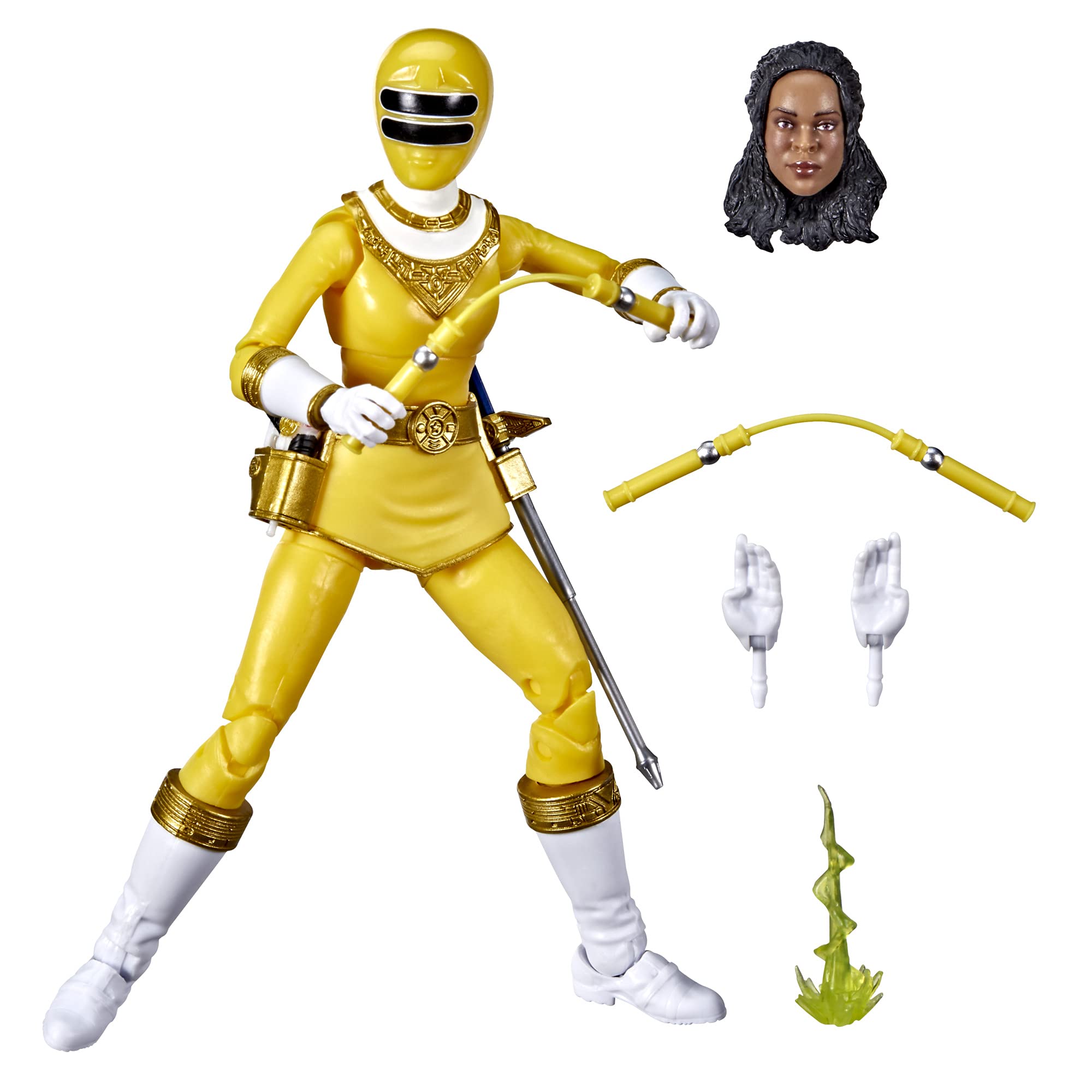 Figura de Acción Power Rangers Lightning Collection Zeo Yellow Ranger - Venta Internacional