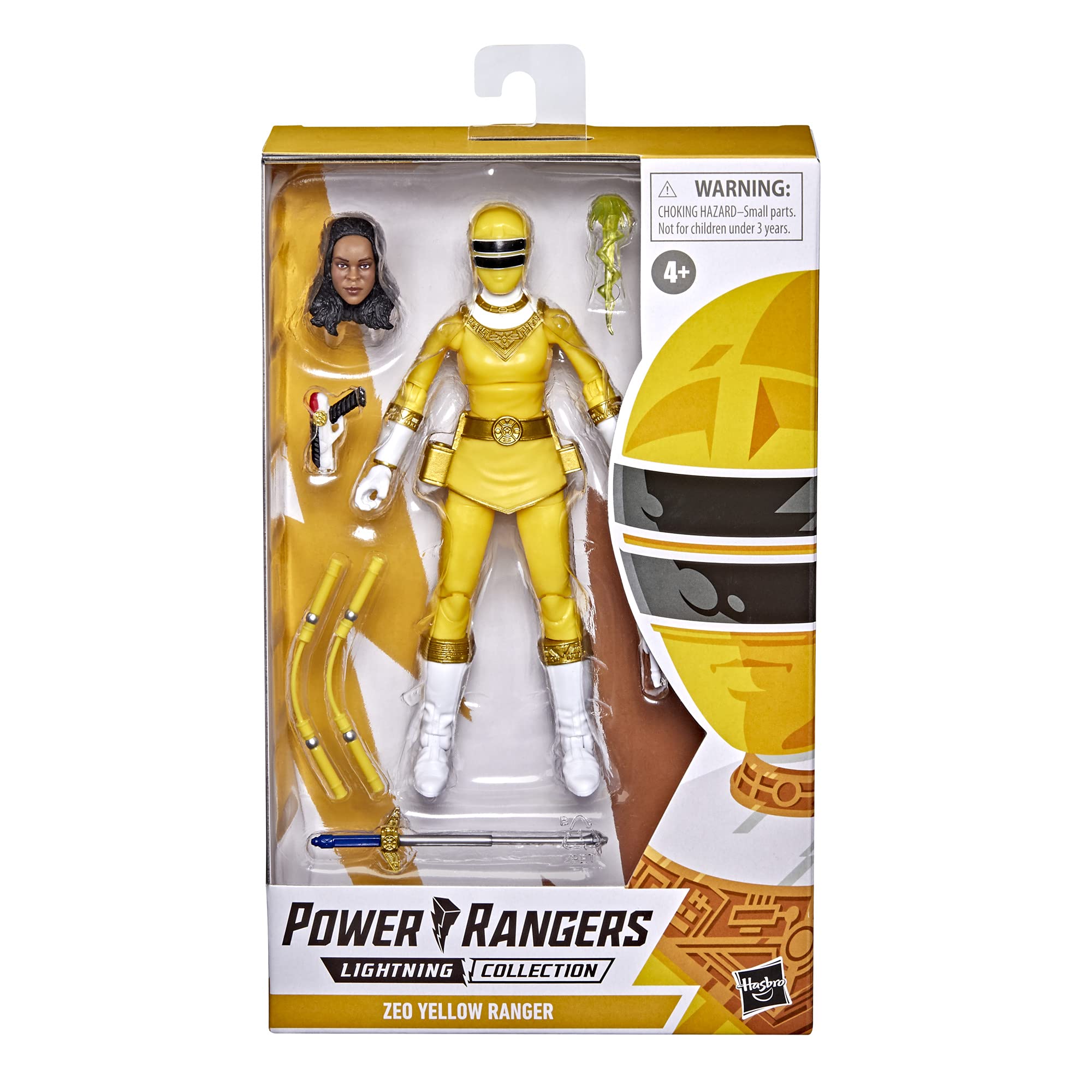 Foto 3 pulgar | Figura de Acción Power Rangers Lightning Collection Zeo Yellow Ranger - Venta Internacional