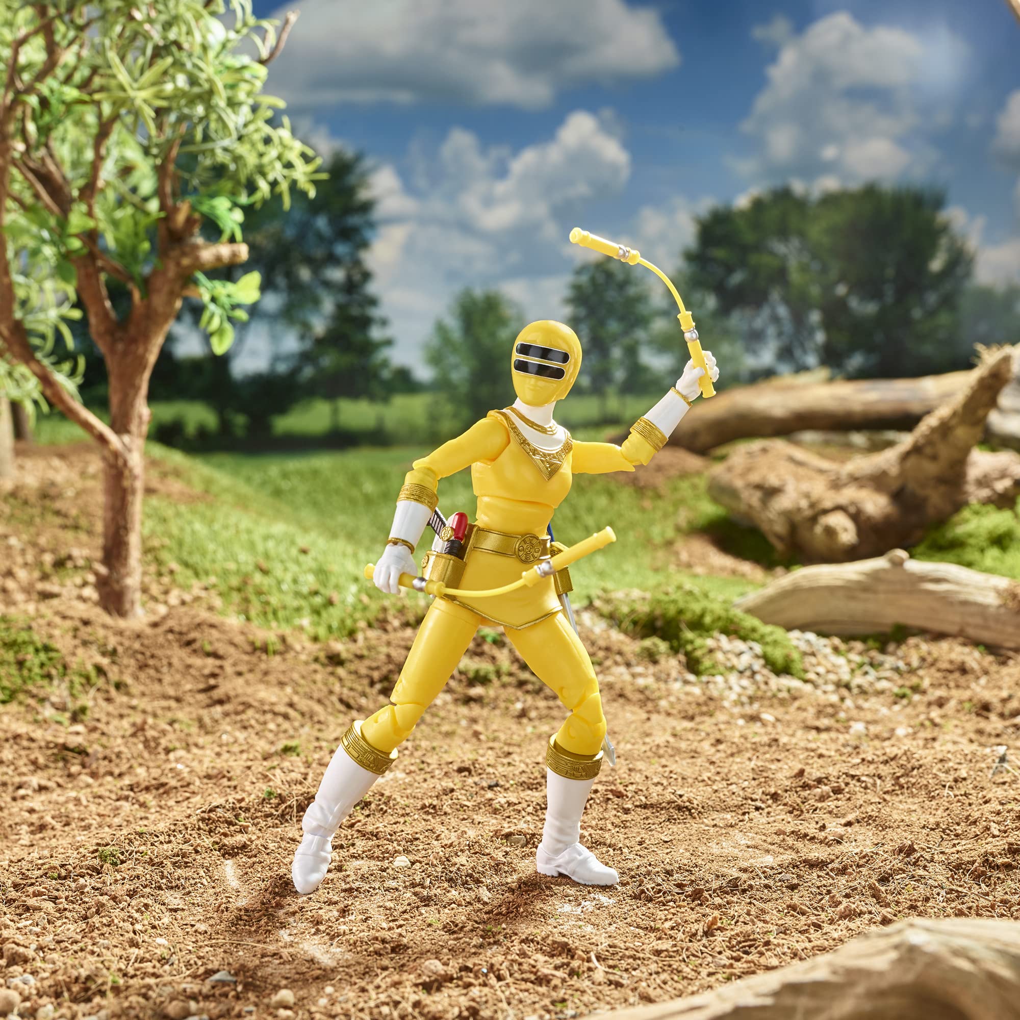 Foto 4 pulgar | Figura de Acción Power Rangers Lightning Collection Zeo Yellow Ranger - Venta Internacional