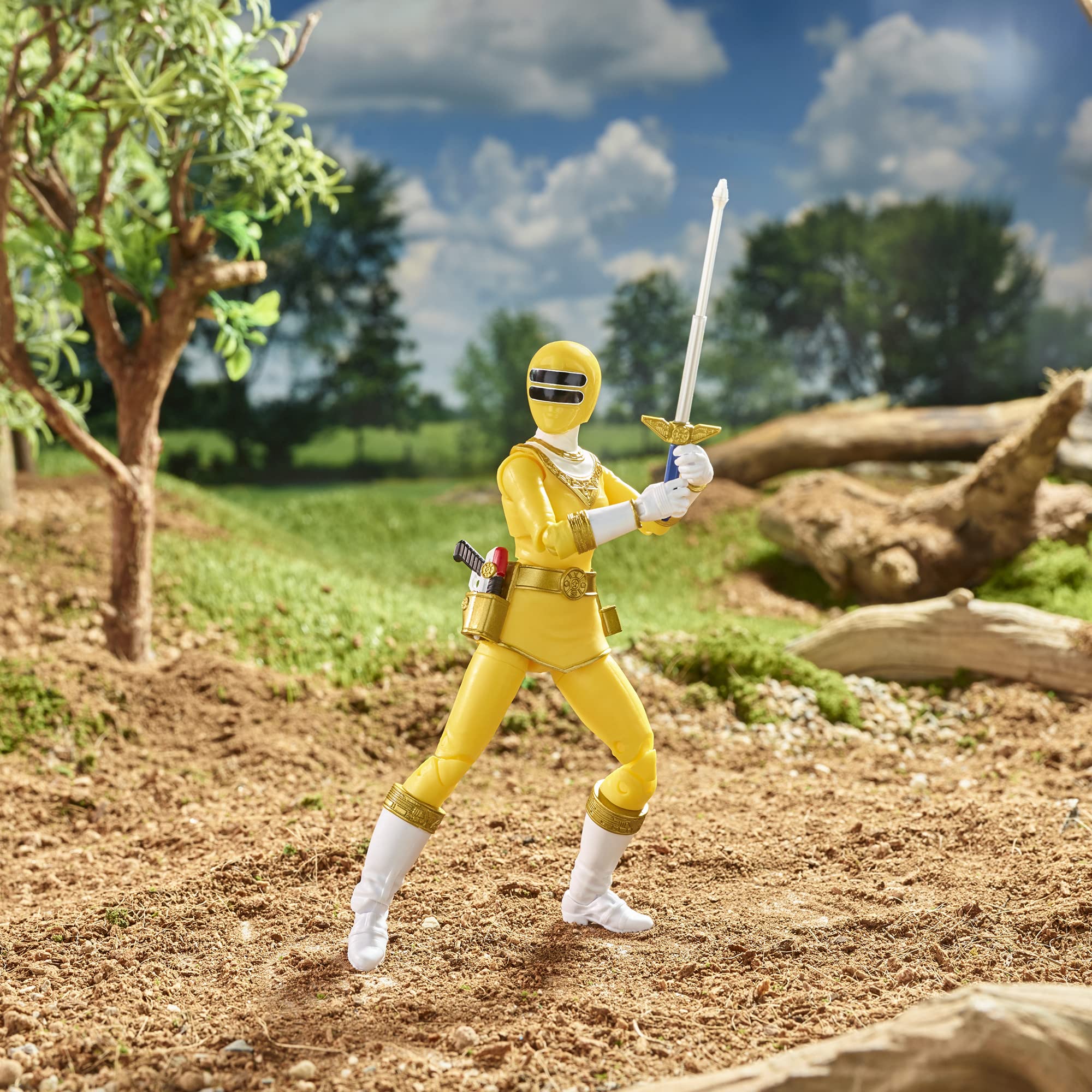 Foto 5 pulgar | Figura de Acción Power Rangers Lightning Collection Zeo Yellow Ranger - Venta Internacional
