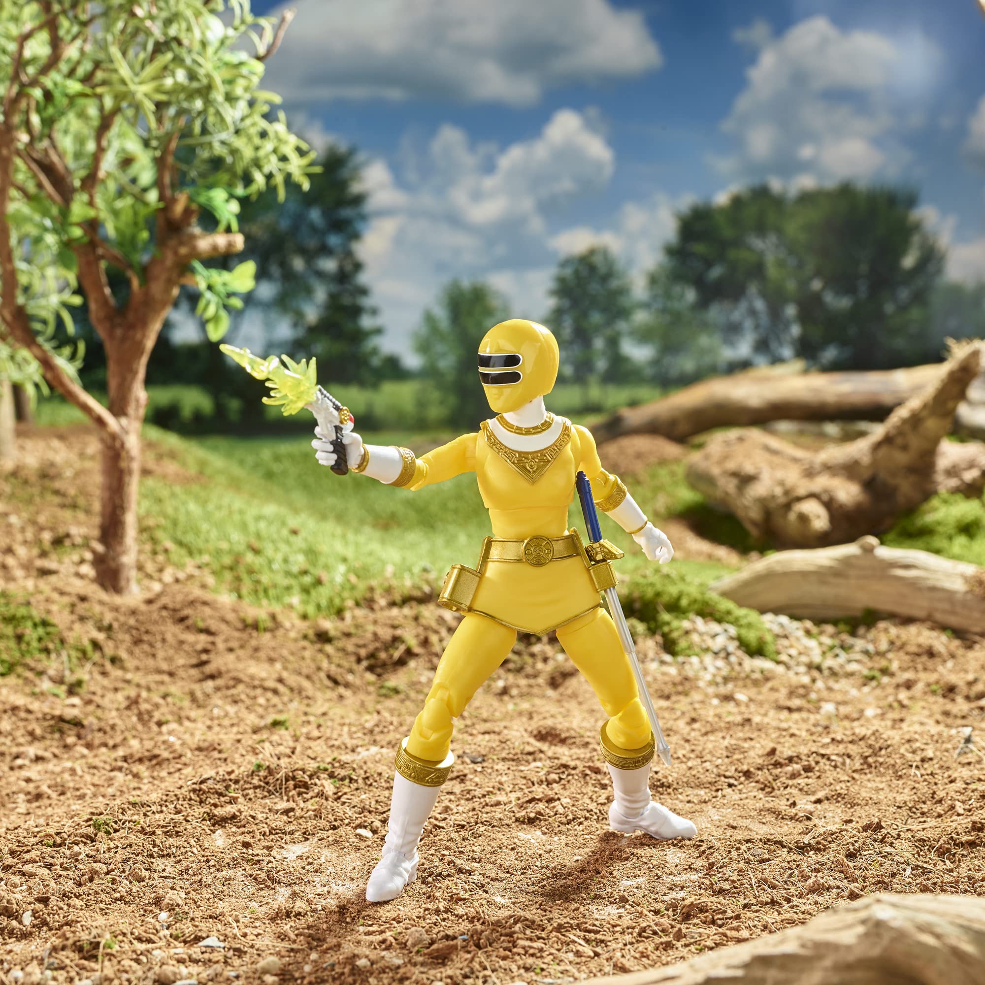 Foto 6 pulgar | Figura de Acción Power Rangers Lightning Collection Zeo Yellow Ranger - Venta Internacional