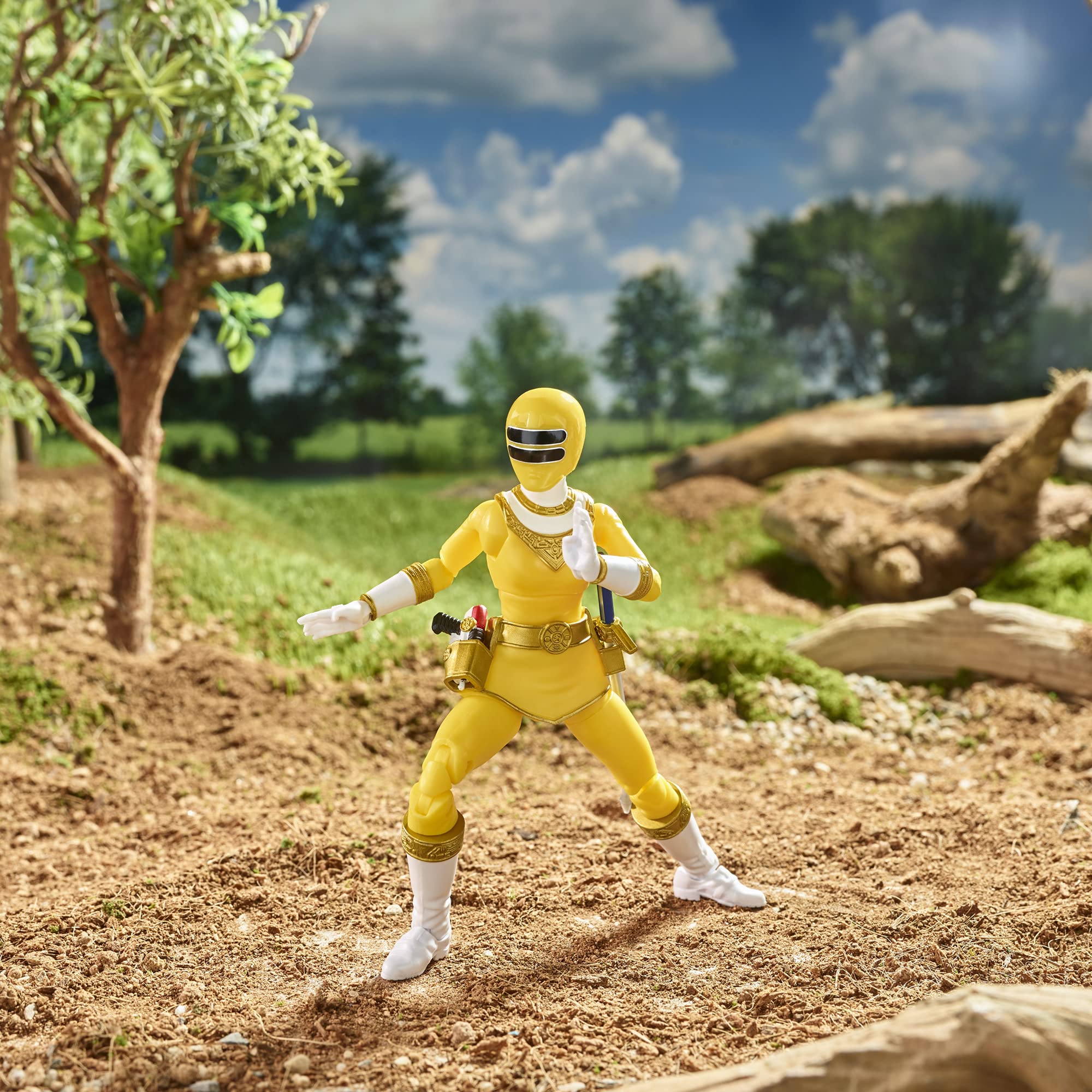 Foto 7 | Figura de Acción Power Rangers Lightning Collection Zeo Yellow Ranger - Venta Internacional