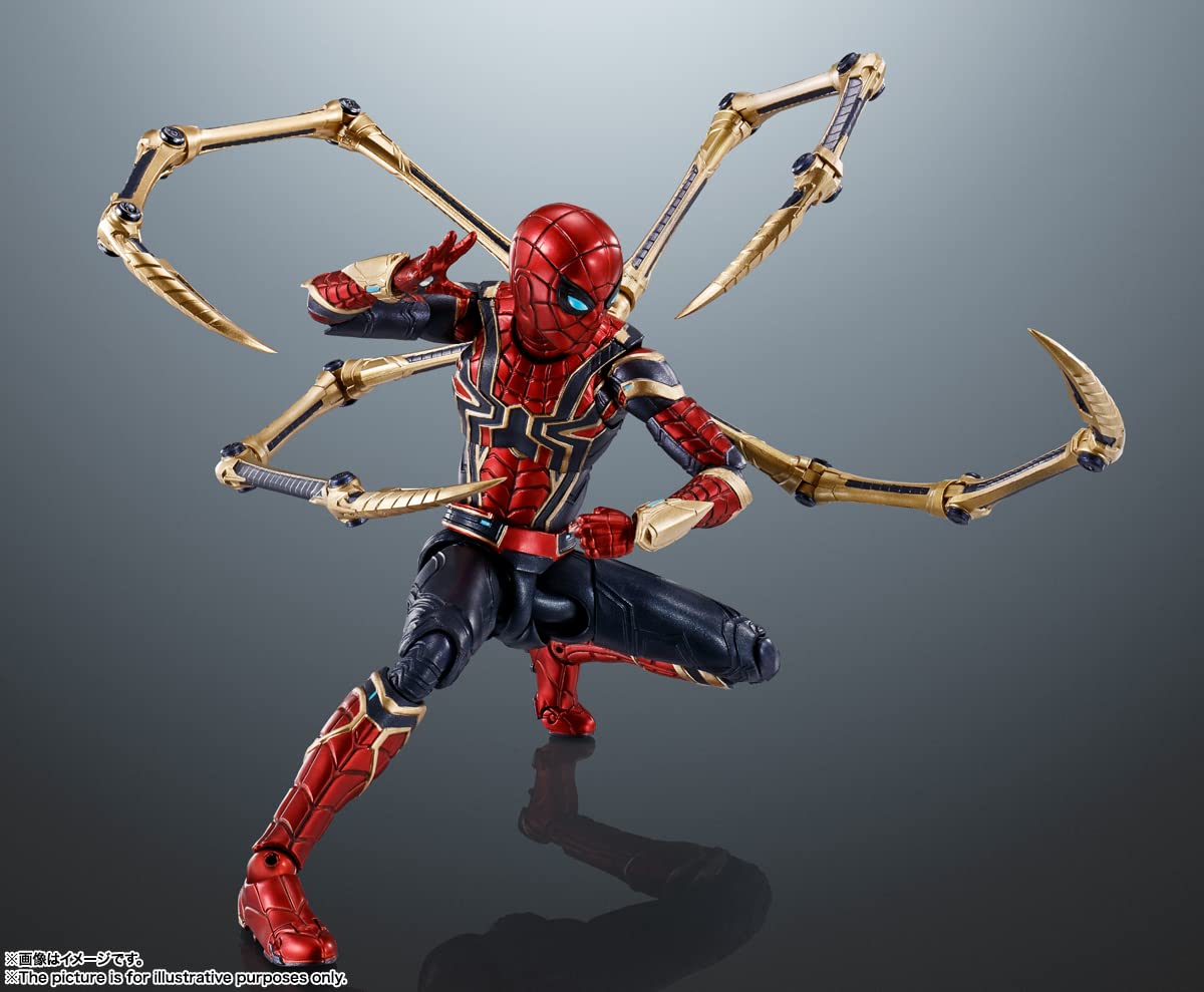 Foto 5 pulgar | Figura de Acción Tamashii Nations Spider Man Iron Spider - Venta Internacional