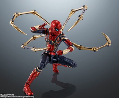 Foto 4 | Figura de Acción Tamashii Nations Spider Man Iron Spider - Venta Internacional