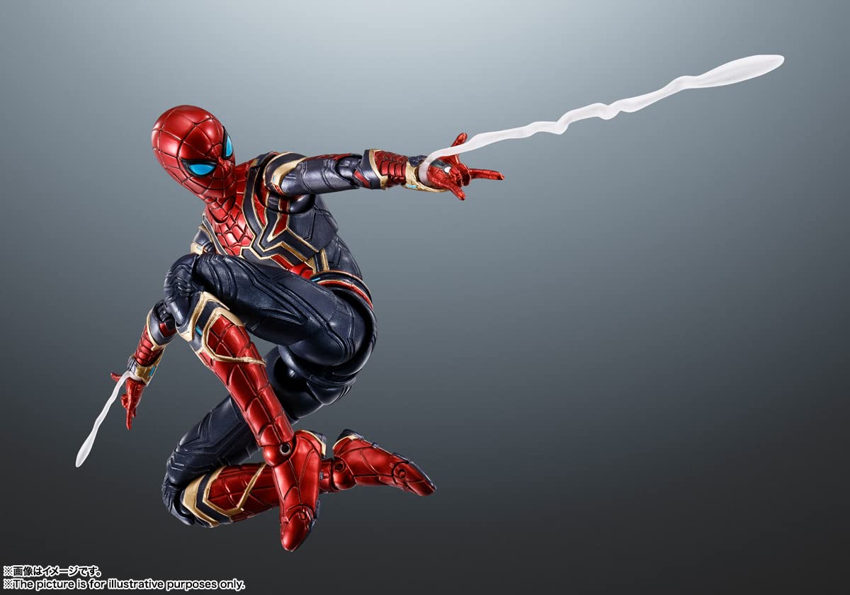 Foto 6 pulgar | Figura de Acción Tamashii Nations Spider Man Iron Spider - Venta Internacional