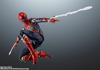 Foto 5 | Figura de Acción Tamashii Nations Spider Man Iron Spider - Venta Internacional