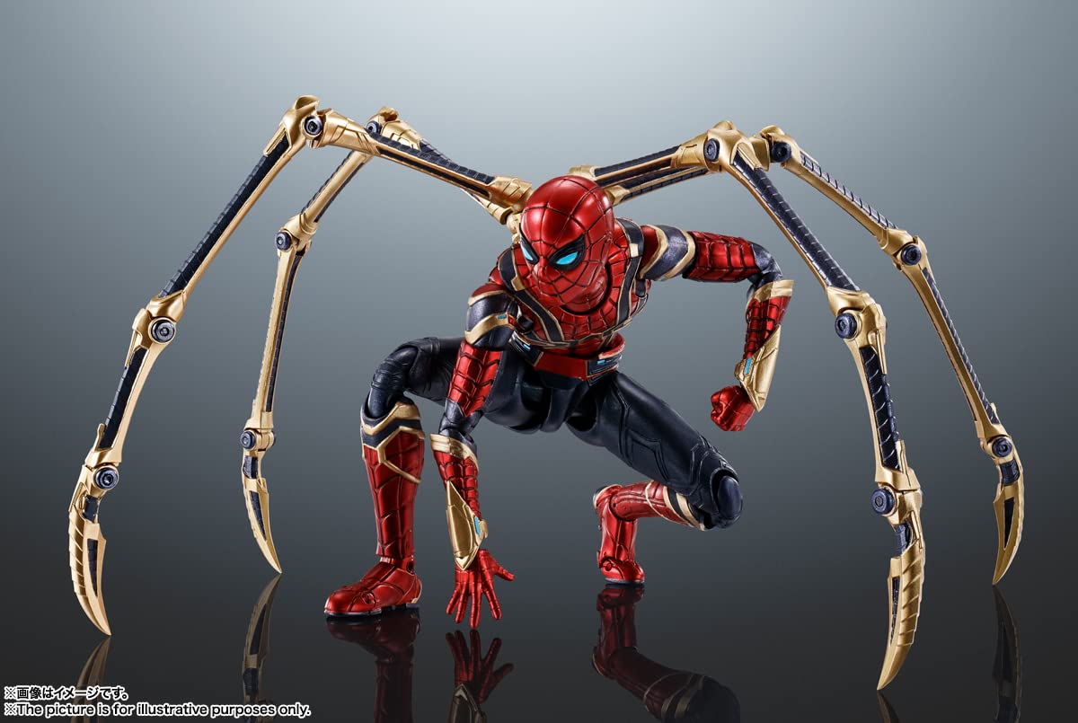 Foto 7 pulgar | Figura de Acción Tamashii Nations Spider Man Iron Spider - Venta Internacional