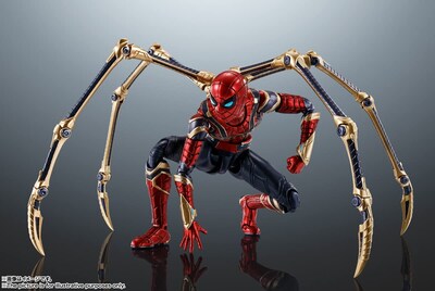 Foto 6 | Figura de Acción Tamashii Nations Spider Man Iron Spider - Venta Internacional