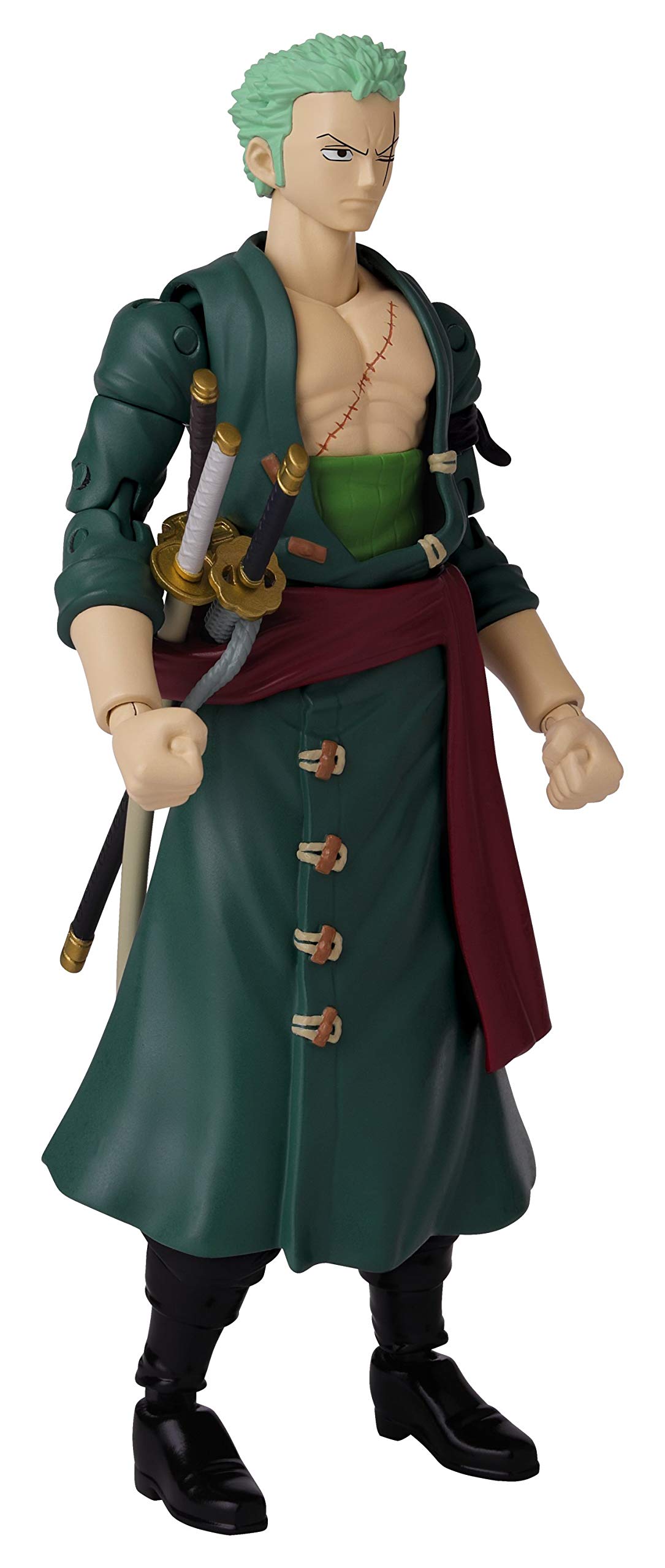 Foto 4 pulgar | Figura de Acción Bandai America Anime Heroes One Piece Zoro - Venta Internacional