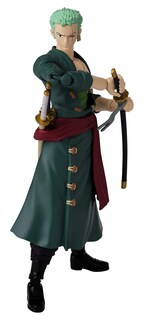 Foto 5 | Figura de Acción Bandai America Anime Heroes One Piece Zoro - Venta Internacional