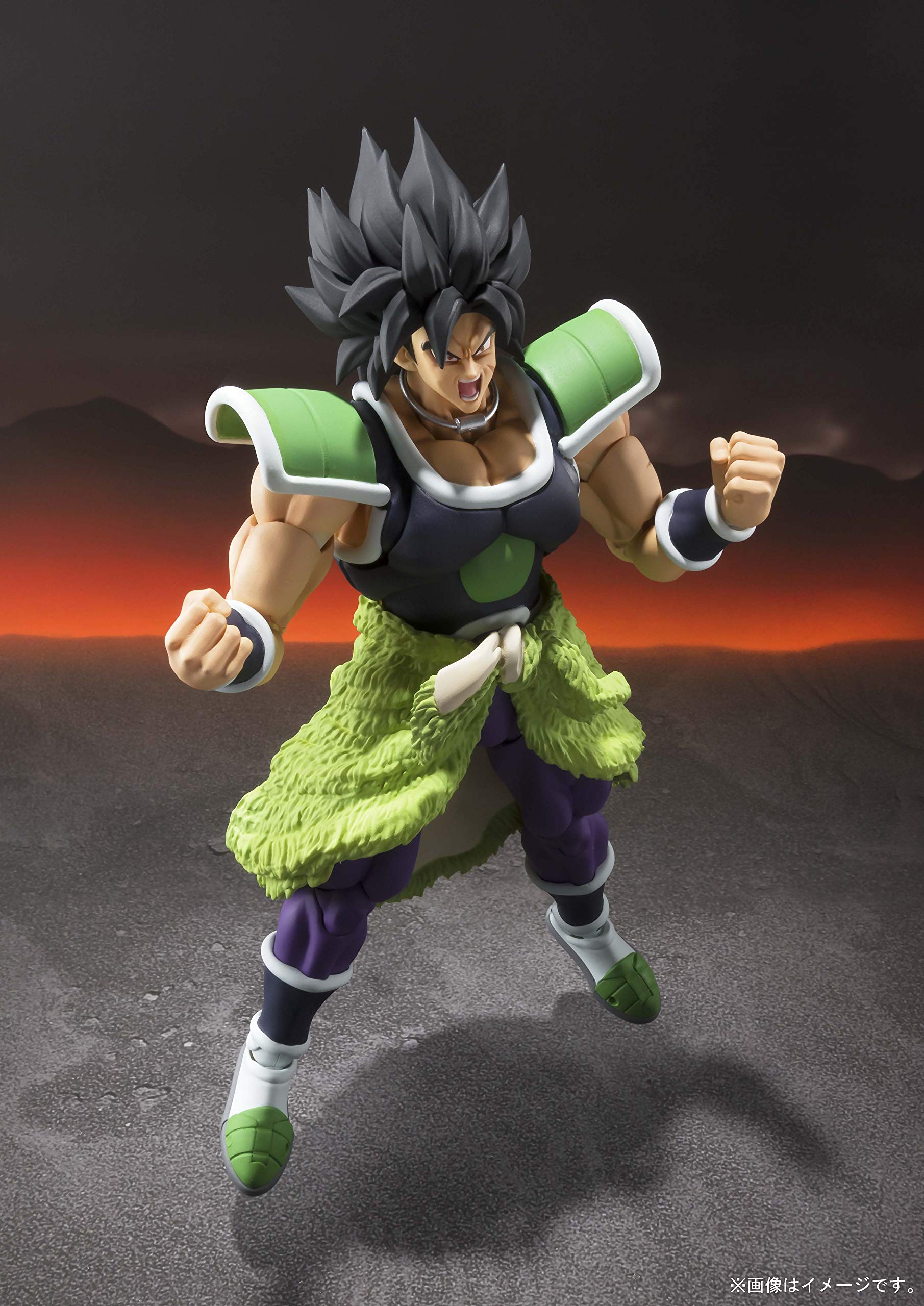 Foto 4 pulgar | Figura de Acción Tamashii Nations Broly Dragon Ball Super - Venta Internacional