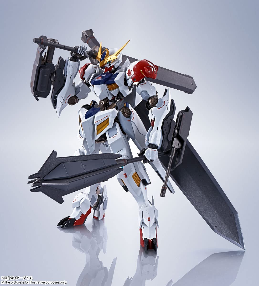 Foto 8 pulgar | Figura De Acción Tamashii Nations Gundam Barbatos Lupus - Venta Internacional