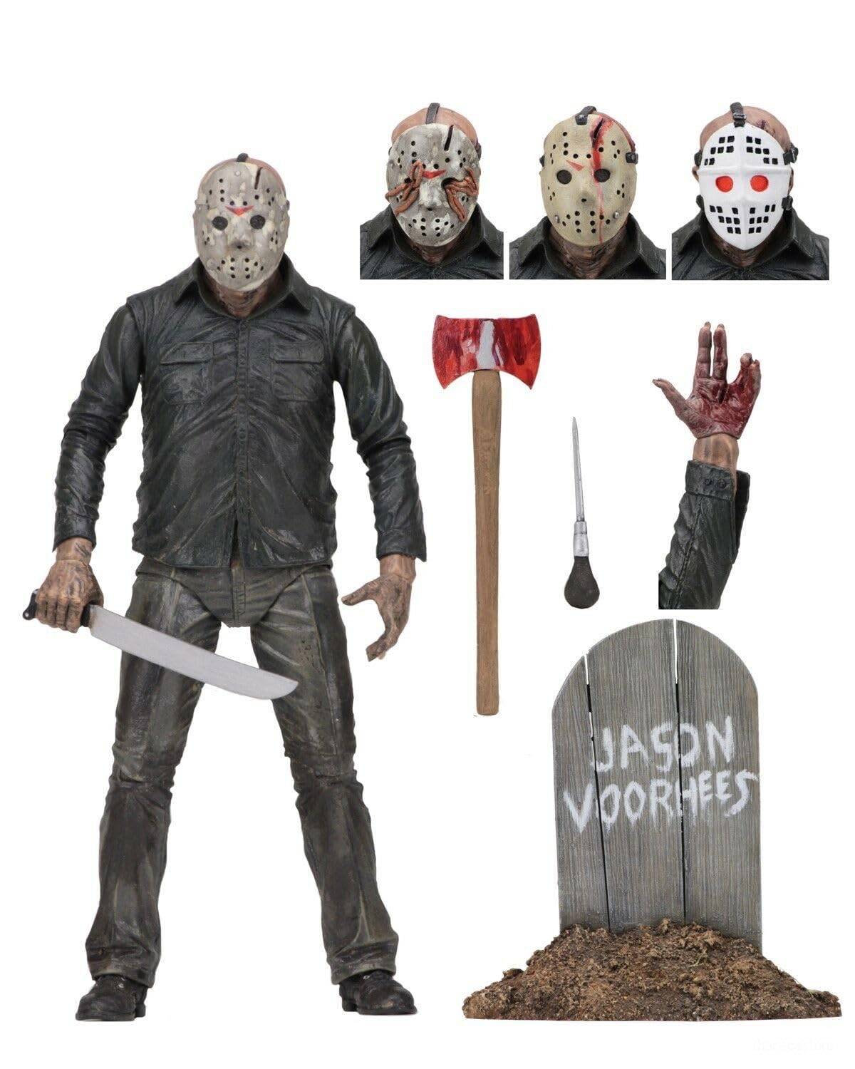 Foto 2 pulgar | Figura de Acción Neca Viernes 13 Ultimate Part 5 Jason 7 Pulgadas - Venta Internacional