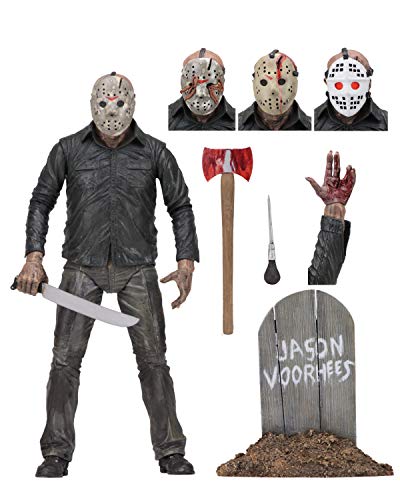 Foto 8 pulgar | Figura de Acción Neca Viernes 13 Ultimate Part 5 Jason 7 Pulgadas - Venta Internacional