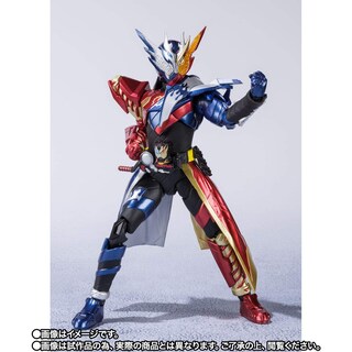 Foto 4 | Figura de Acción Bandai Tamashii Nations S.h. Figuarts Kamen Rider Build Cross-z Build Form - Venta Internacional