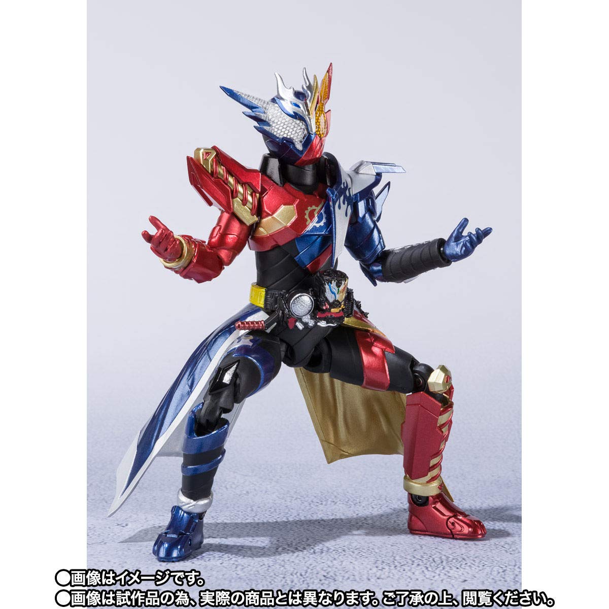 Foto 7 pulgar | Figura de Acción Bandai Tamashii Nations S.h. Figuarts Kamen Rider Build Cross-z Build Form - Venta Internacional