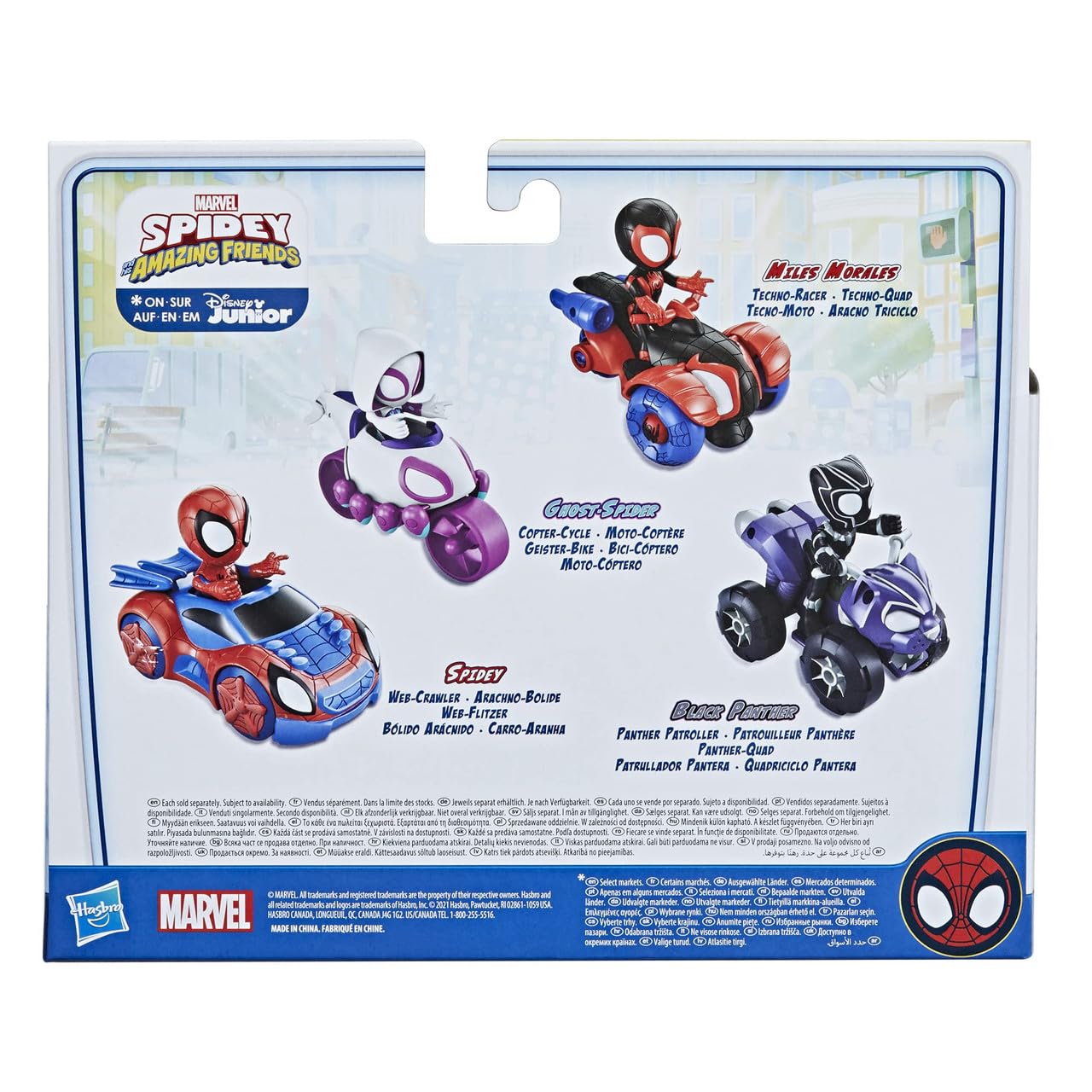 Foto 6 pulgar | Figura de Acción + Vehículo Hasbro Spidey Y Sus Increíbles Amigos - Venta Internacional
