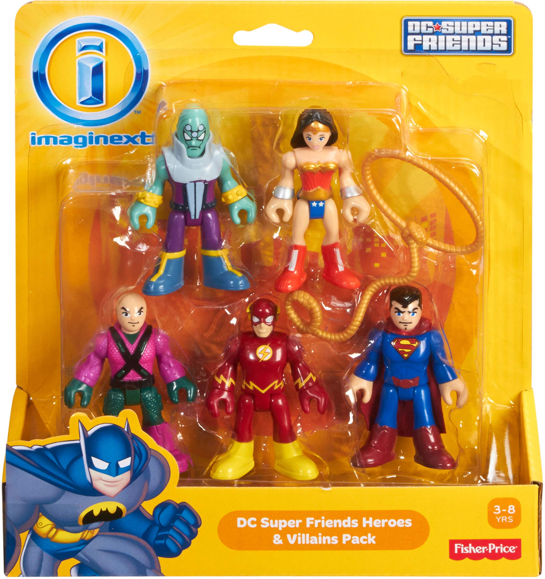 Foto 2 pulgar | Figuras de Acción Fisher-price Imaginext Dc Super Friends - Venta Internacional