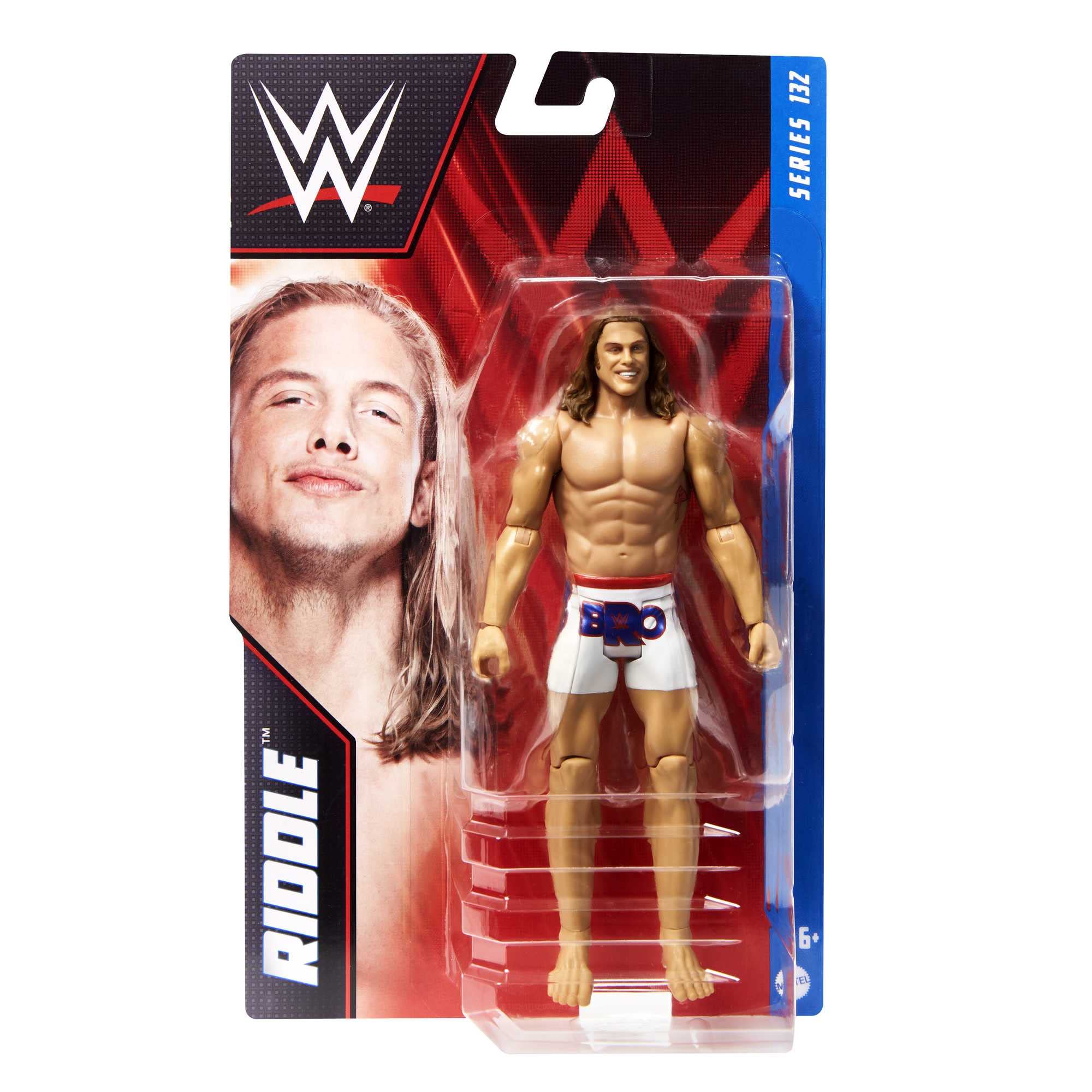 Foto 6 pulgar | Figura de Acción Mattel WWE Basic Riddle 6'' - Venta Internacional