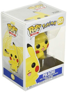 Foto 3 | Funko Pop! Pokémon Pikachu Saludando 9,5 cm - Venta Internacional