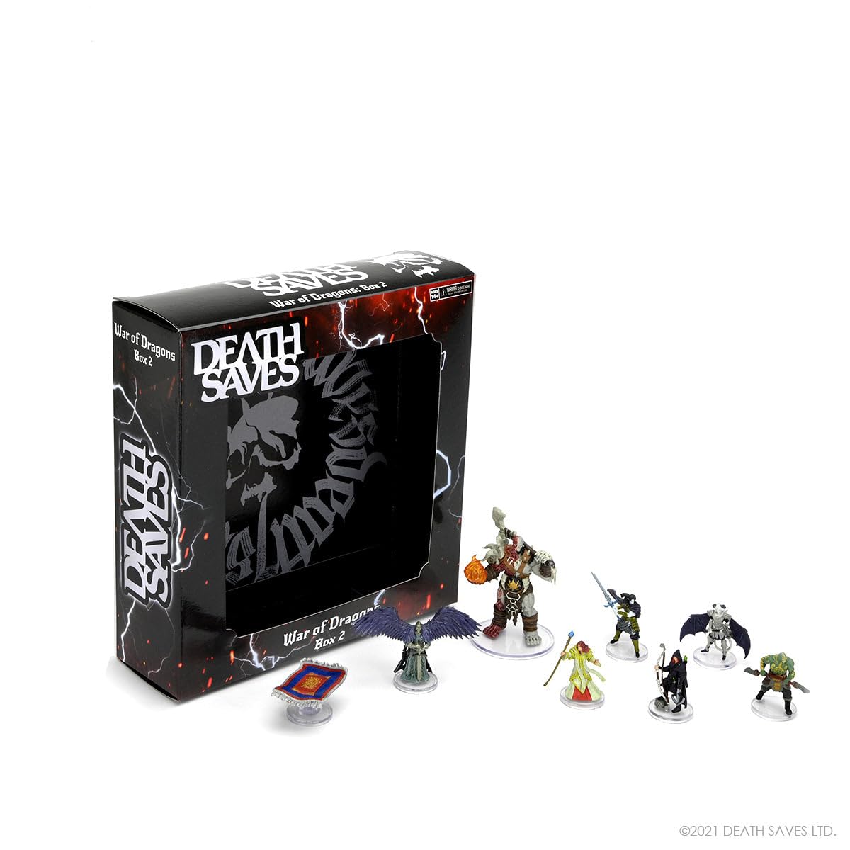 Foto 2 pulgar | Juego de Mesa Death Saves War Of Dragons Box Set 2 Wizkids - Venta Internacional