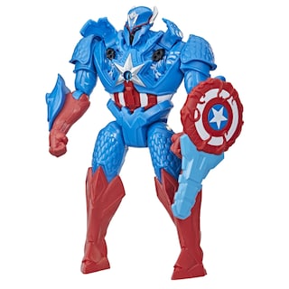 Foto 2 | Figura de Acción Marvel Avengers Mech Strike Captain America - Venta Internacional