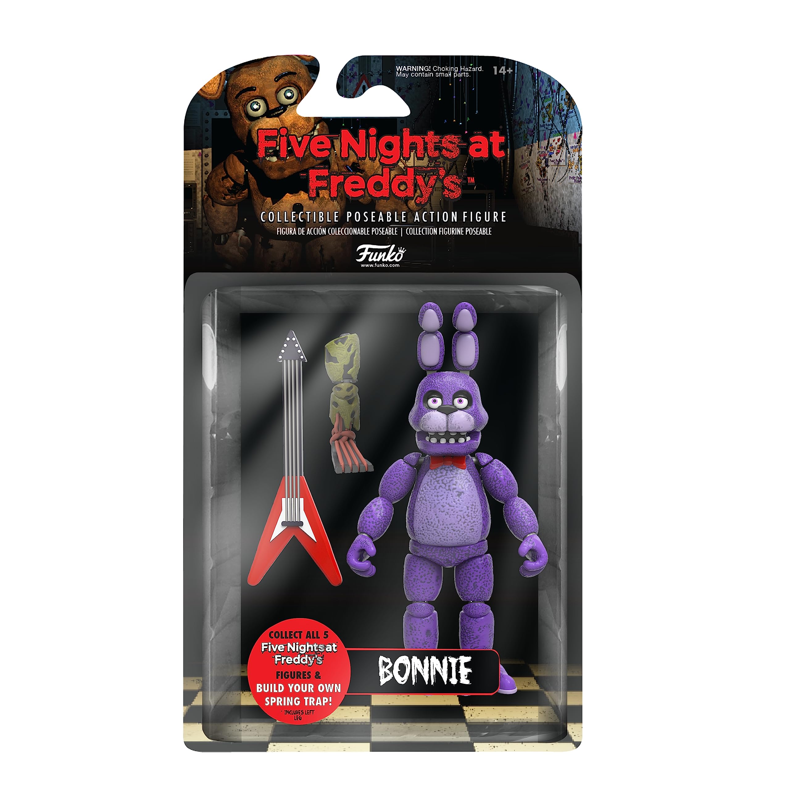 Foto 2 pulgar | Figura de Acción Funko Five Nights At Freddy's Bonnie Rabbit - Venta Internacional.