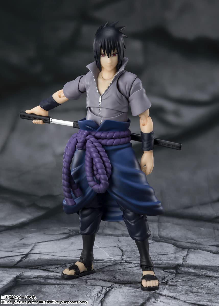 Foto 3 pulgar | Figura De Acción Tamashi Nations Naruto Shippuden Sasuke Uchiha - Venta Internacional