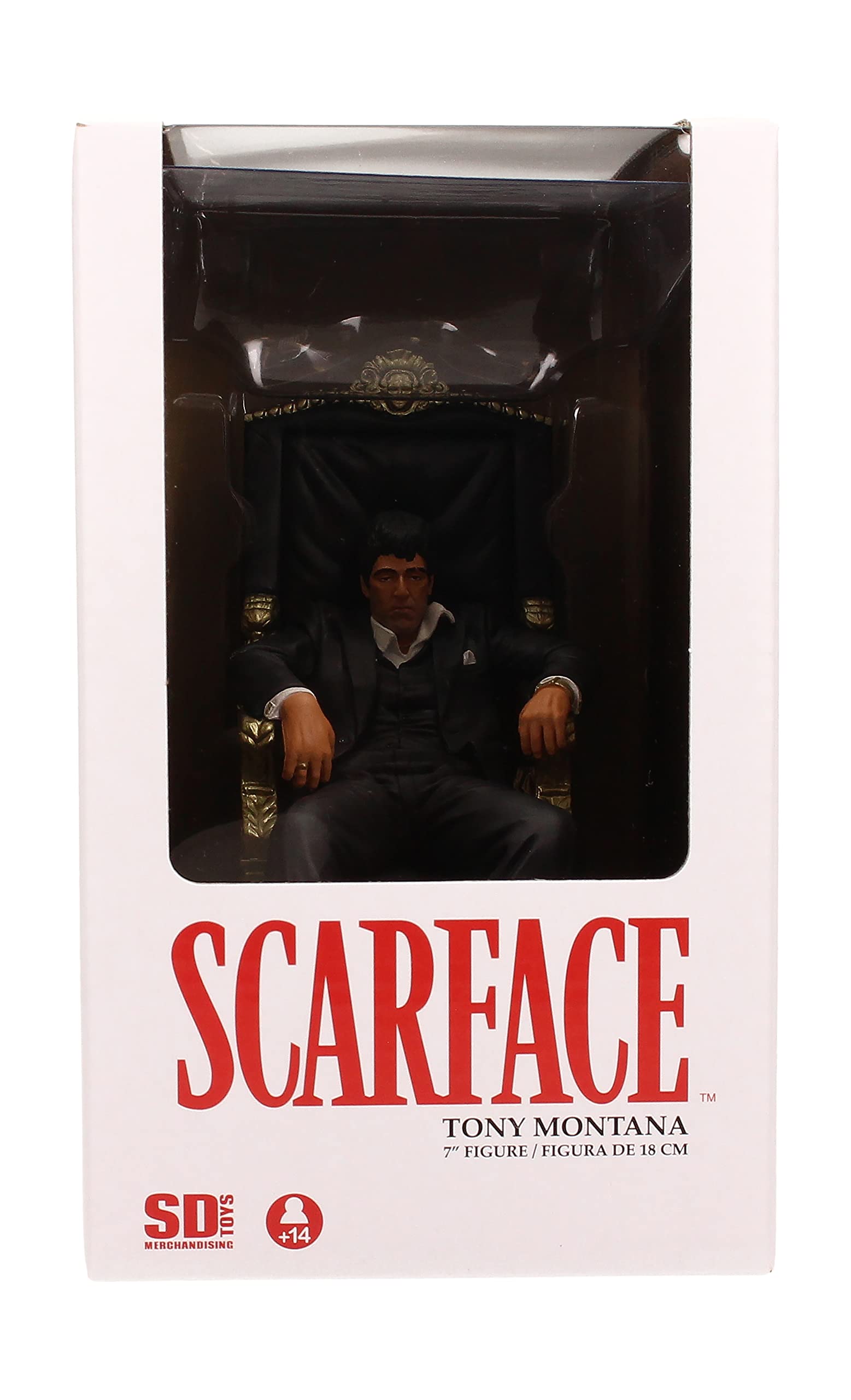 Foto 6 | Figura de Acción Sd Toys Movie Icons Scarface Tony Montana - Venta Internacional
