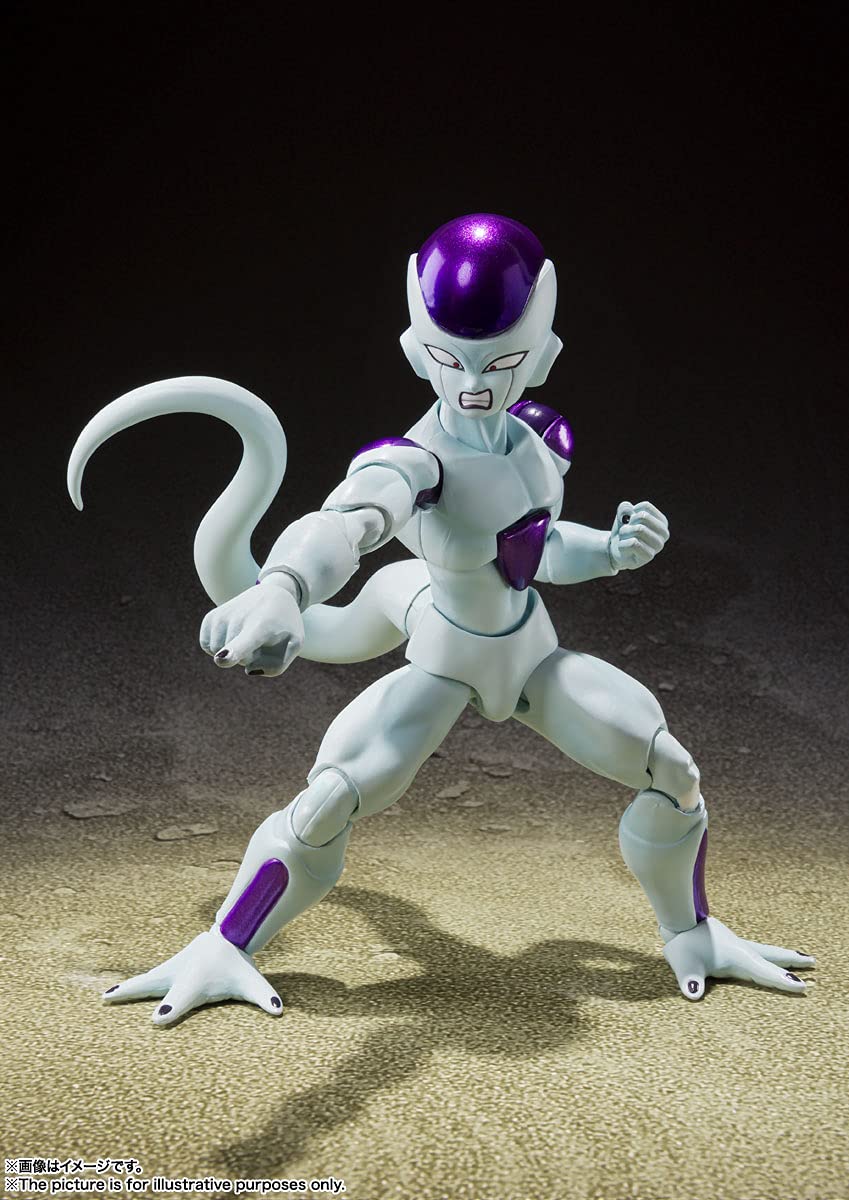 Foto 5 pulgar | Figura de Acción Tamashii Nations Dragon Ball Z Frieza 4th Form - Venta Internacional