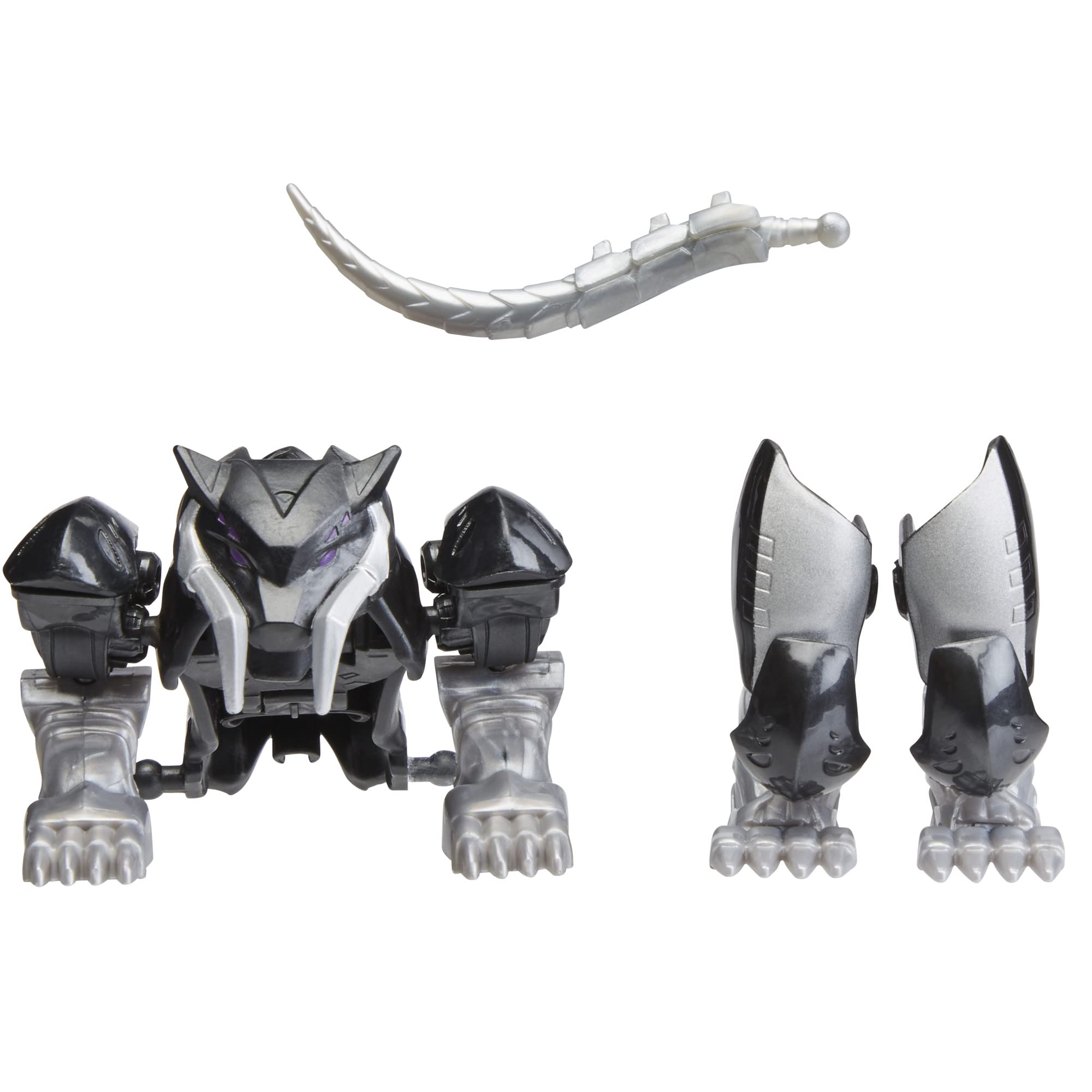 Foto 5 pulgar | Figura de Acción Marvel Mech Strike Mechasaurs Black Panther - Venta Internacional