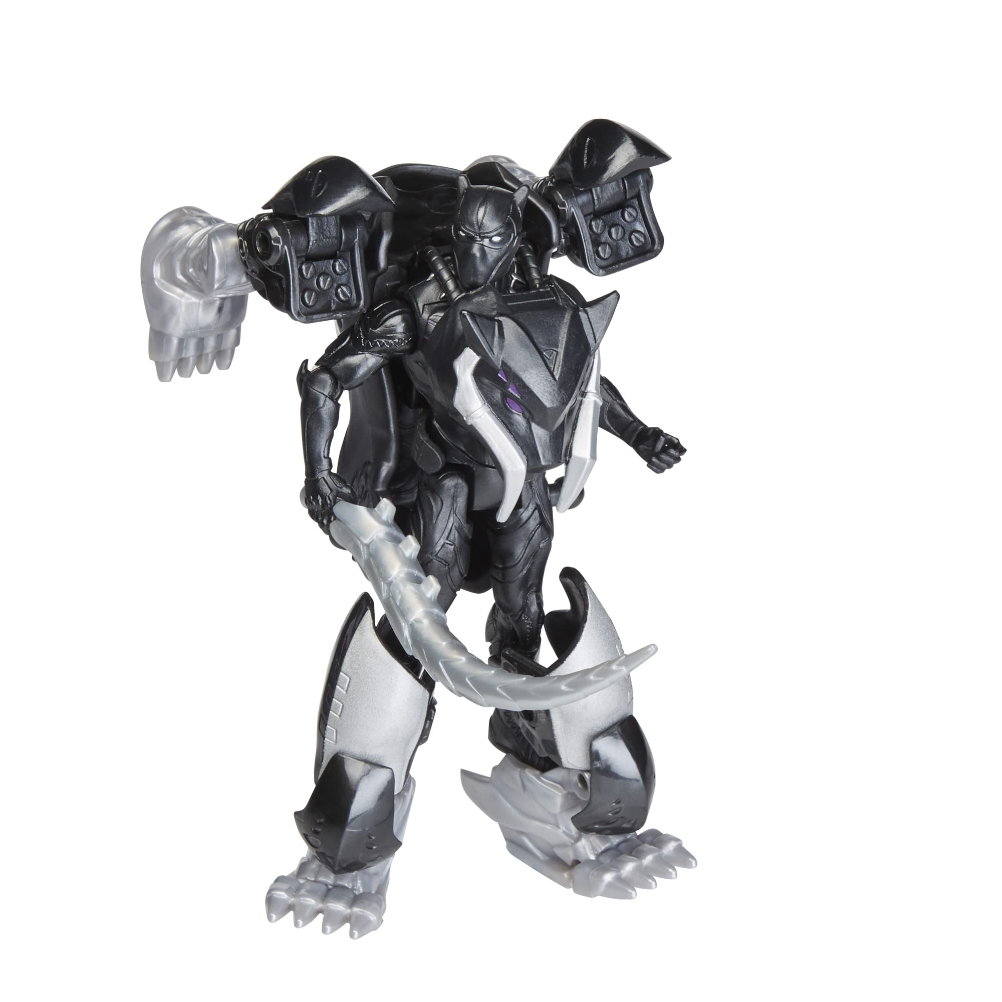 Foto 7 pulgar | Figura de Acción Marvel Mech Strike Mechasaurs Black Panther - Venta Internacional