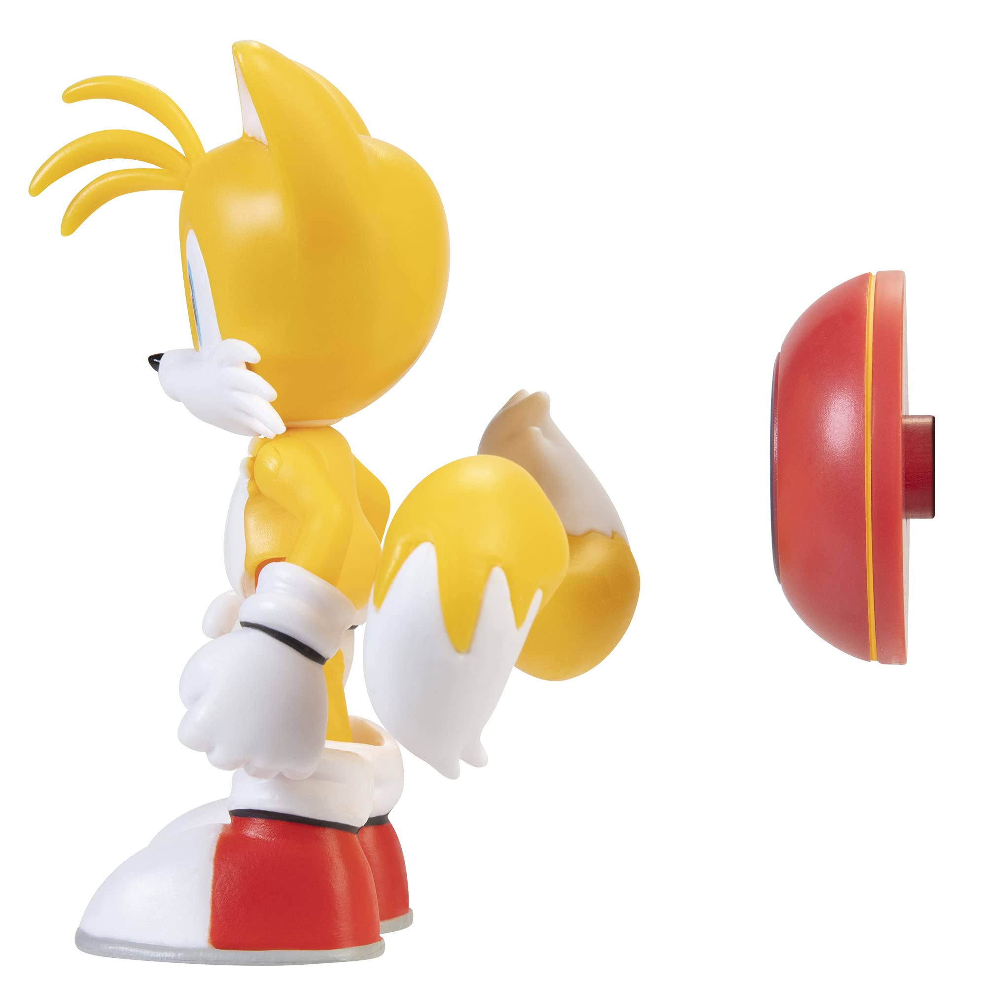 Foto 5 pulgar | Figura de Acción Sonic The Hedgehog Modern Tails 10 cm con Estrella - Venta Internacional