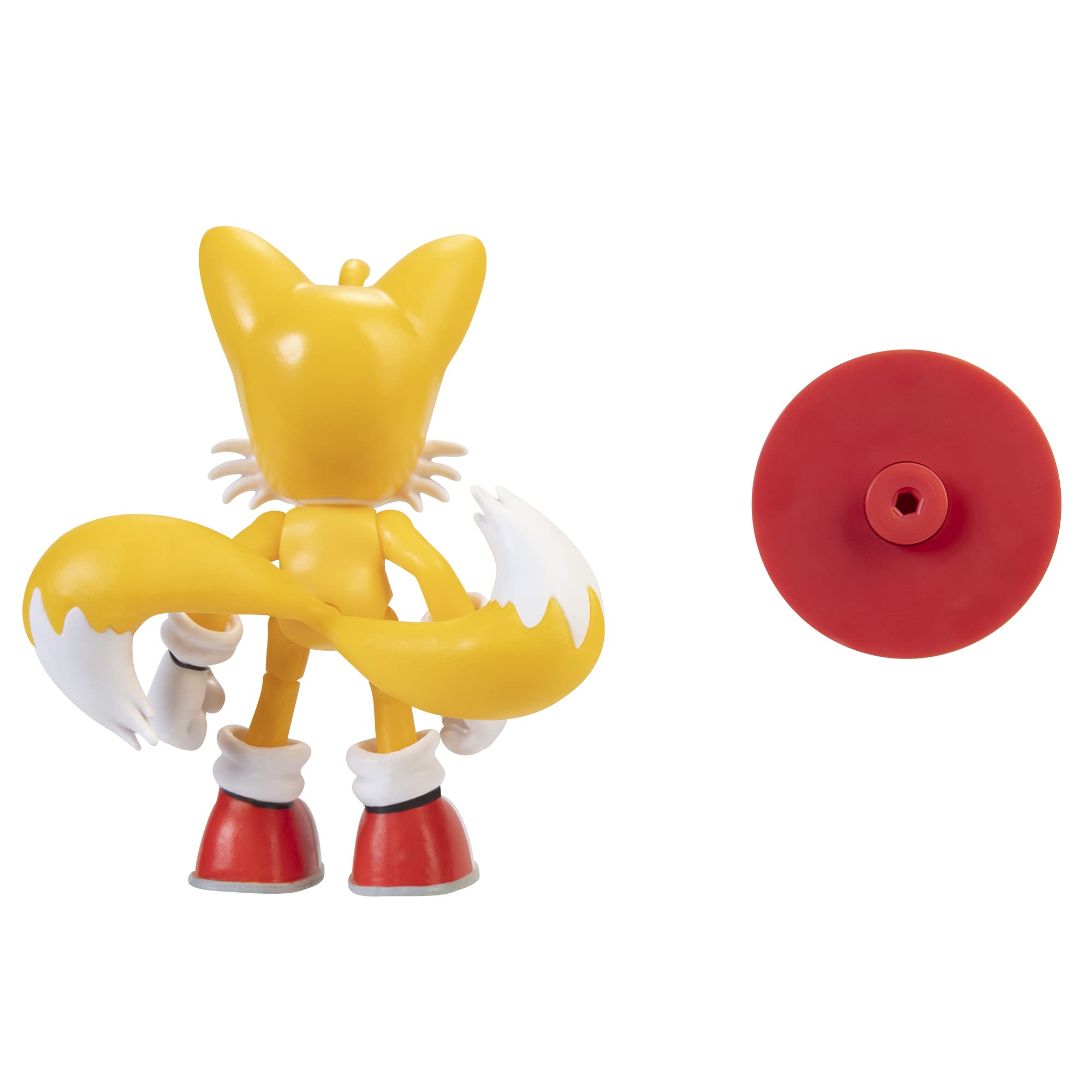 Foto 5 | Figura de Acción Sonic The Hedgehog Modern Tails 10 cm con Estrella - Venta Internacional