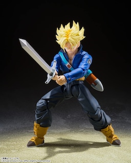 Foto 5 | Figura De Acción Trunks De Tamashii Nations Super Saiyan Dragon Ball Z - Venta Internacional.