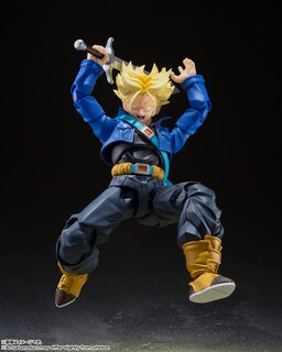 Foto 7 | Figura De Acción Trunks De Tamashii Nations Super Saiyan Dragon Ball Z - Venta Internacional.