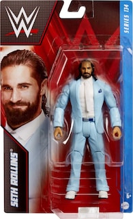 Foto 5 | Figura de Acción Mattel Wwe Basic Seth Rollins de 6 " - Venta Internacional